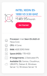 web hosting packages